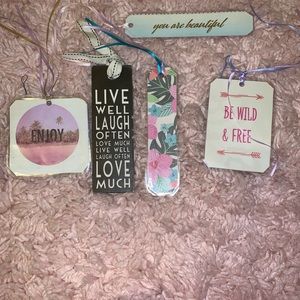 9 bookmarks super cute and cheap!!